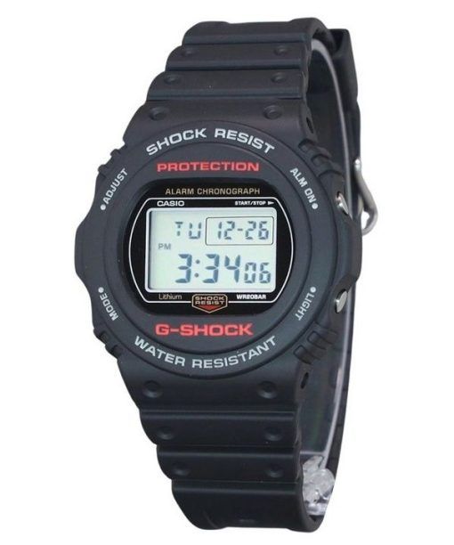 Casio G-Shock Digital Harzarmband Quarz DW-5750UE-1 200M Herrenuhr