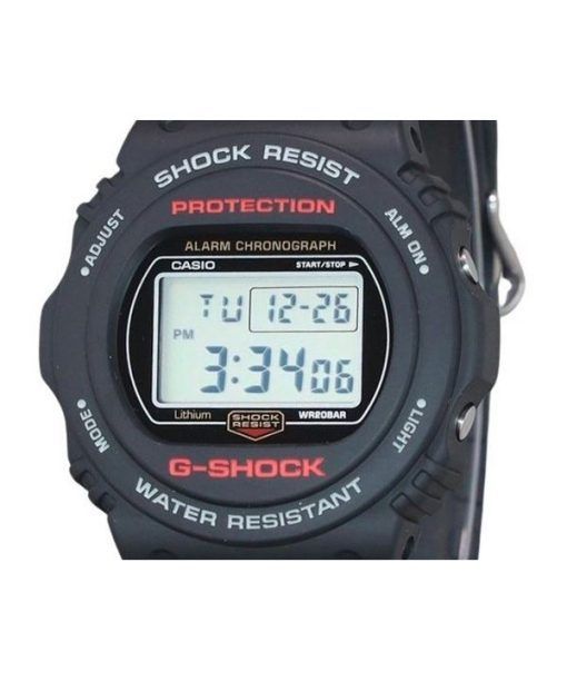 Casio G-Shock Digital Harzarmband Quarz DW-5750UE-1 200M Herrenuhr