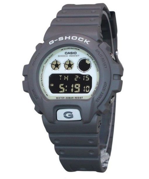 Casio G-Shock Hidden Glow Digital Harzarmband Quarz DW-6900HD-8 200M Herrenuhr