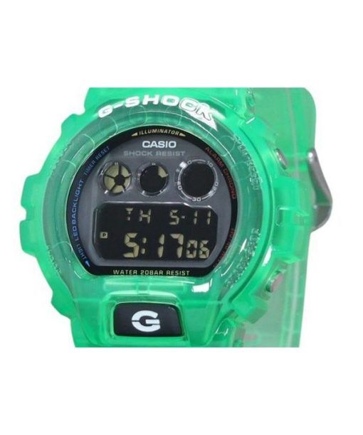 Casio G-Shock Joytopia Digital durchscheinendes grünes Harzarmband Quarz DW-6900JT-3 200M Herrenuhr