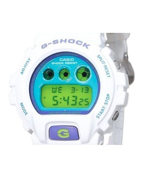 Casio G-Shock Digital White Biobasiertes Harzquarz DW-6900RCS-7 200M Herrenuhr