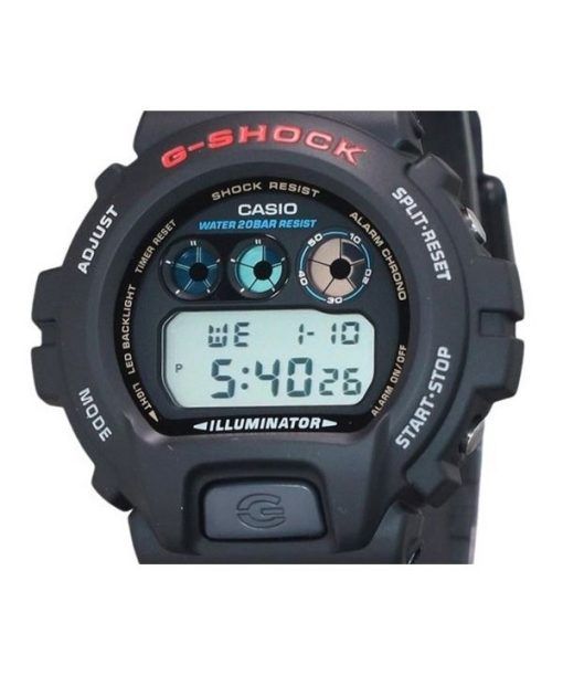 Casio G-Shock Digital Harzarmband Quarz DW-6900U-1 200M Herrenuhr