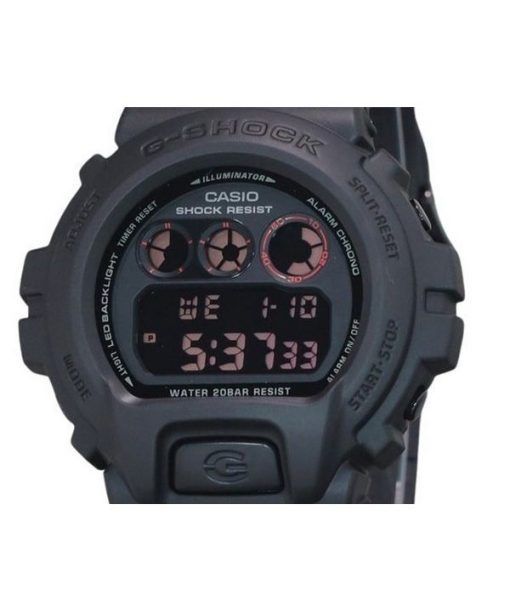 Casio G-Shock Digital Harzarmband Quarz DW-6900UMS-1 200M Herrenuhr