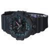 Casio G-Shock Analog Digital Multi Fluorescent Accents Series Harzarmband Schwarzes Zifferblatt Quarz GA-700MF-1A 200M Herrenuhr