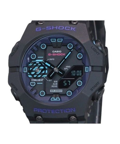 Casio G-Shock Cyberspace Analog-Digital-Smartphone-Link Bluetooth Schwarzes Zifferblatt Quarz GA-B001CBR-1A 200M Herrenuhr