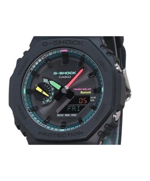 Casio G-Shock Analog-Digital-Smartphone-Link Multi Fluorescent Accents Serie Tough Solar GA-B2100MF-1A 200M Herrenuhr