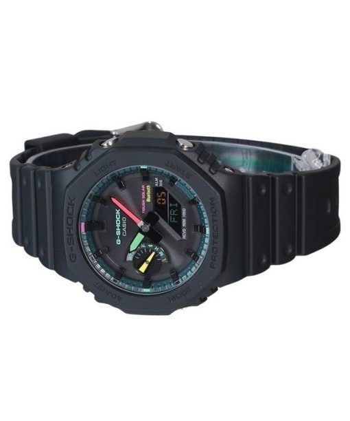 Casio G-Shock Analog-Digital-Smartphone-Link Multi Fluorescent Accents Serie Tough Solar GA-B2100MF-1A 200M Herrenuhr