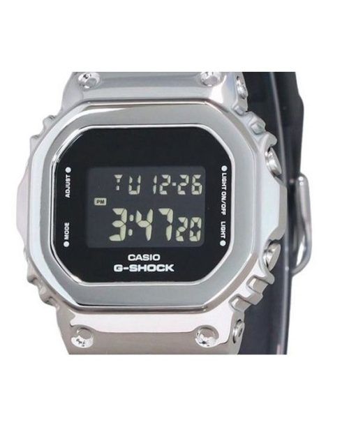 Casio G-Shock Digital Metalllünette Harzarmband Quarz GM-5600U-1 200M Herrenuhr