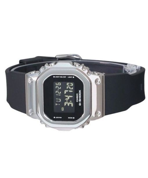 Casio G-Shock Digital Metalllünette Harzarmband Quarz GM-5600U-1 200M Herrenuhr