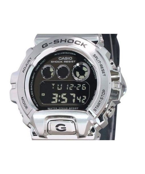 Casio G-Shock Digital Metalllünette Harzarmband Quarz GM-6900U-1 200M Herrenuhr