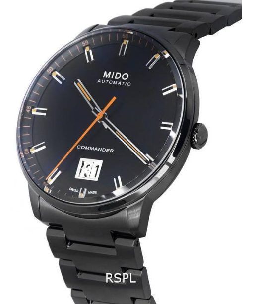 Mido Commander Big Date Schwarzes Zifferblatt Automatik M021.626.33.051.00 M0216263305100 Herrenuhr