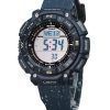 Casio ProTrek Climber Line Digital Blaues Silikonarmband Robuste Solar PRG-340SC-2 100M Herrenuhr