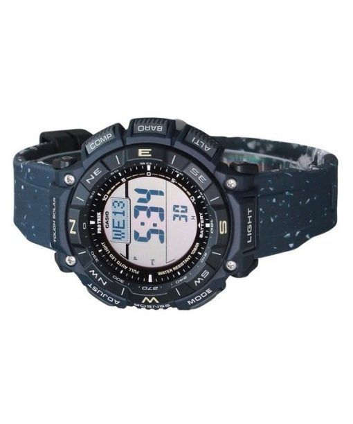 Casio ProTrek Climber Line Digital Blaues Silikonarmband Robuste Solar PRG-340SC-2 100M Herrenuhr