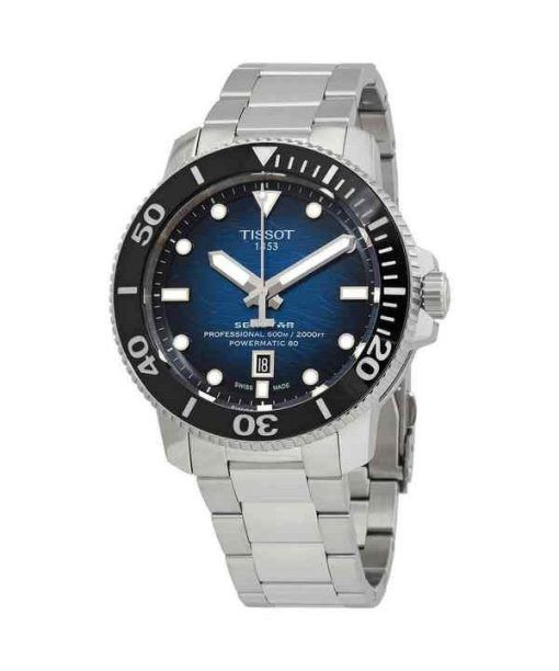 Tissot Seastar 2000 Professional Powermatic 80 Blaues Zifferblatt Taucher T120.607.11.041.01 T1206071104101 600M Herrenuhr