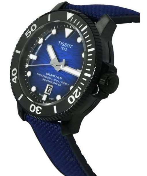 Tissot T-Sport Seastar 2000 Professional Powermatic 80 Diver&#39,s T120.607.37.041.00 T1206073704100 600M Herrenuhr