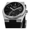 Tissot T-Classic PRX Gummiarmband schwarzes Zifferblatt Quarz T137.410.17.051.00 100M Herrenuhr