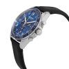 Victorinox Swiss Army Fieldforce Chronograph Lederarmband blaues Zifferblatt Quarz 241929 100M Herrenuhr