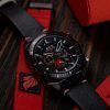 AVI-8 Hawker Hunter Atlas Chronograph Singapore Air Force Limited Edition Pegasus Schwarz Quarz AV-4100-0A Herrenuhr