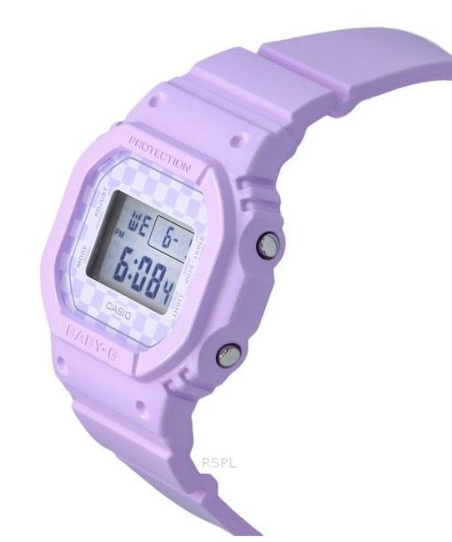 Casio Baby-G Skater Fashion Digital Lila Harzarmband Quarz BGD-565GS-6 100M Damenuhr