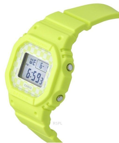 Casio Baby-G Skater Fashion Digital Hellgrünes Harzarmband Quarz BGD-565GS-9 100M Damenuhr