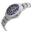 Citizen Eco-Drive Perpetual Calendar GMT Edelstahl Blaues Zifferblatt BL8160-58L 100M Herrenuhr