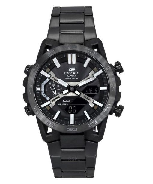 Casio Edifice Sospensione Analog-Digital-Smartphone-Link Tough Solar ECB-2000DC-1B 100M Herrenuhr