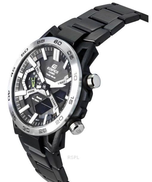 Casio Edifice Sospensione Analog-Digital-Smartphone-Link Tough Solar ECB-2000DD-1A 100M Herrenuhr