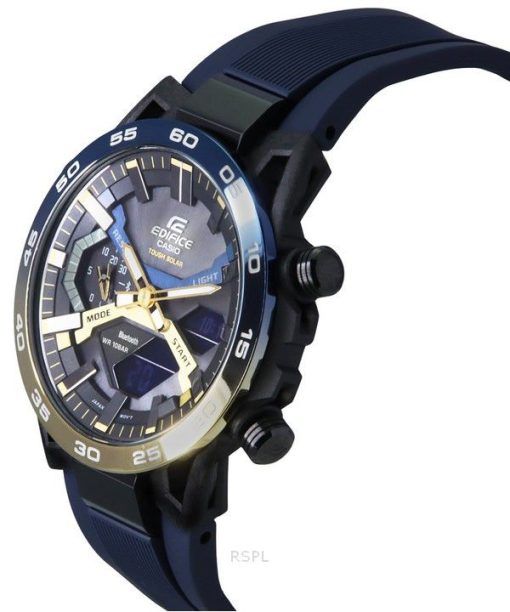 Casio Edifice Sospensione Nighttime Drive Analog-Digital-Smartphone-Link Tough Solar ECB-2000NP-1A 100M Herrenuhr