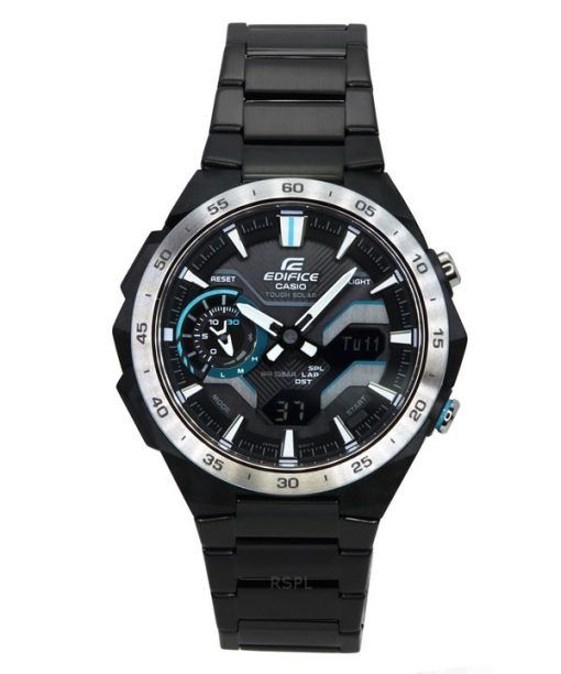 Casio Edifice Windflow Analog-Digital-Smartphone-Link Schwarzes Zifferblatt Solar ECB-2200DD-1A 100M Herrenuhr