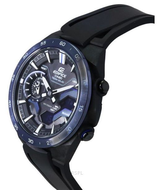 Casio Edifice Windflow Analog-Digital-Smartphone-Link Schwarzes Zifferblatt Robuste Solar ECB-2200PB-1A 100M Herrenuhr