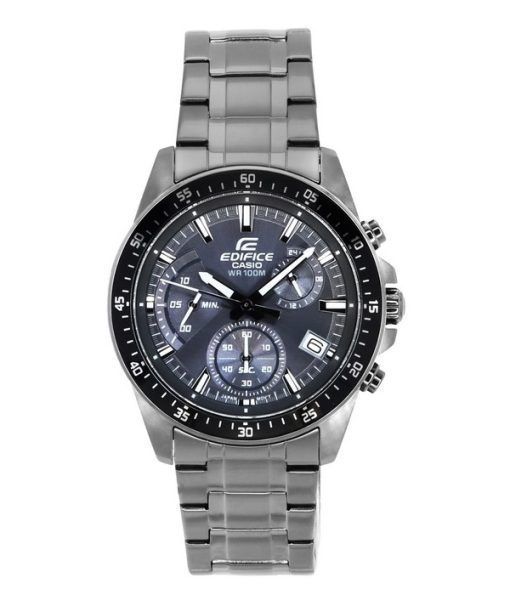 Casio Edifice Standard Analog Chronograph schwarzes Zifferblatt Quarz EFV-540DC-1C 100M Herrenuhr