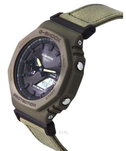 Casio G-Shock Analog-Digital-Smartphone-Verbindung Bluetooth Bronze-Zifferblatt Robuste Solar GA-B2100CT-5A 200M Herrenuhr