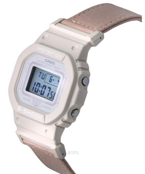 Casio G-Shock Digital Organic Pink Stoffarmband Bio-Harz Quarz GMD-S5600CT-4 200M Damenuhr