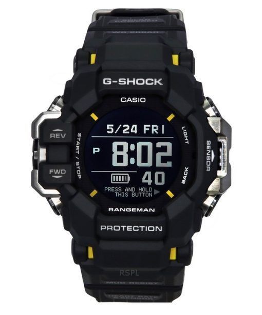 Casio G-Shock Master Of G-Land Rangeman Digital Bio-basiertes Harzarmband Solar GPR-H1000-1 200M Herrenuhr