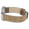 Hamilton Khaki Field Titan Lederarmband blaues Zifferblatt Automatik H70545540 100M Herrenuhr