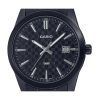 Casio Standard Analog Schwarz ionenplattierter Edelstahl Schwarzes Zifferblatt Quarz MTP-VD03B-1A Herrenuhr