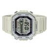 Casio Standard Digital weißes Harzarmband Quarz MWD-110H-8AV 100M Herrenuhr