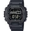 Casio Standard Digital schwarzes Harzarmband blaues Zifferblatt Quarz MWD-110HB-1BV 100M Herrenuhr