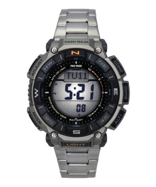 Casio ProTrek Digital Biobasiertes Harz Tough Solar PRG-340T-7 100M Herrenuhr