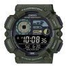 Casio Digital Harzarmband Quarz WS-1500H-3BV 100M Herrenuhr