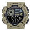 Casio Digital Harzarmband Quarz WS-1500H-5BV 100M Herrenuhr