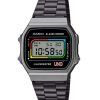 Casio Vintage Digital UNO Collaboration Modell Edelstahlarmband Quarz A168WEUC-1A Unisex Uhr