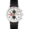 AVI-8 Hawker Hurricane Classic Chronograph Airfix Edition Deco graues Lederarmband weißes Zifferblatt AV-4011-1C Herrenuhr