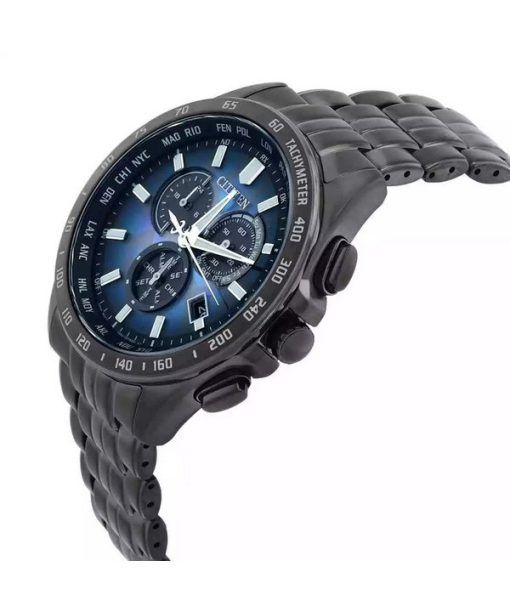 Citizen PCAT Limited Edition Ewiger Kalender Chronograph Mehrfarbiges Zifferblatt Eco-Drive CB5878-56E 100M Herrenuhr