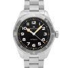 Hamilton Khaki Field Expedition Edelstahl schwarzes Zifferblatt Automatik H70315130 100M Herrenuhr