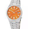 Citizen Tsuyosa Edelstahl orange Zifferblatt Automatik NJ0151-88Z Herrenuhr