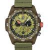 Luminox Bear Grylls Survival ECO Master Chronograph Grünes Zifferblatt Quarz Taucheruhr XB.3757.ECO 200M Herrenuhr