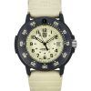 Luminox Original Navy Seal EVO Gummiarmband beiges Zifferblatt Quarz Taucheruhr XS.3010.EVO.S 200M Herrenuhr