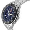 Luminox Pacific Diver Chronograph Edelstahl blaues Zifferblatt Quarz XS.3144 200M Herrenuhr