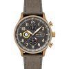 AVI-8 Hawker Hurricane Classic Chronograph graues Zifferblatt Quarz AV-4011-0P Herrenuhr